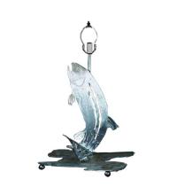Meyda White 23526 - 13.5"H Leaping Trout Base