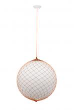 Meyda White 247467 - 24" Wide Malla Pelota Pendant