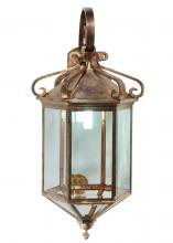 Meyda White 249601 - 21"W Anza Lantern Wall Sconce
