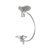 Meyda White 276524 - 5" Wide Gas Reproduction Semi-Flushmount Hardware