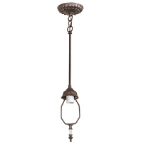 Meyda White 280374 - 5" Wide Victorian Pendant Hardware