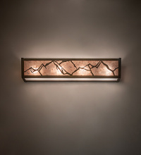 Meyda White 281033 - 24" Wide Mountains Vanity Light
