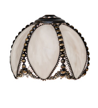 Meyda White 283821 - 7" Wide Petal Bud Shade