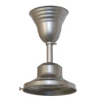 Meyda White 285493 - 6.5" Wide Revival Schoolhouse 6" Fitter Flushmount Hardware