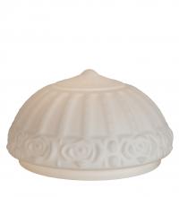 Meyda Tiffany 30524 - 14" Wide White Puffy Rose Shade