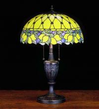 Meyda White 14878 - 25" High Chalice 2 Light Table Lamp