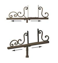 Meyda White 70041 - CHANDELIER SLIDE