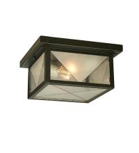 Meyda White 81625 - 10"Sq Harlequin Flushmount