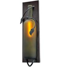 Meyda White 99586 - 4"W Tuscan Vineyard Wine Bottle Wall Sconce
