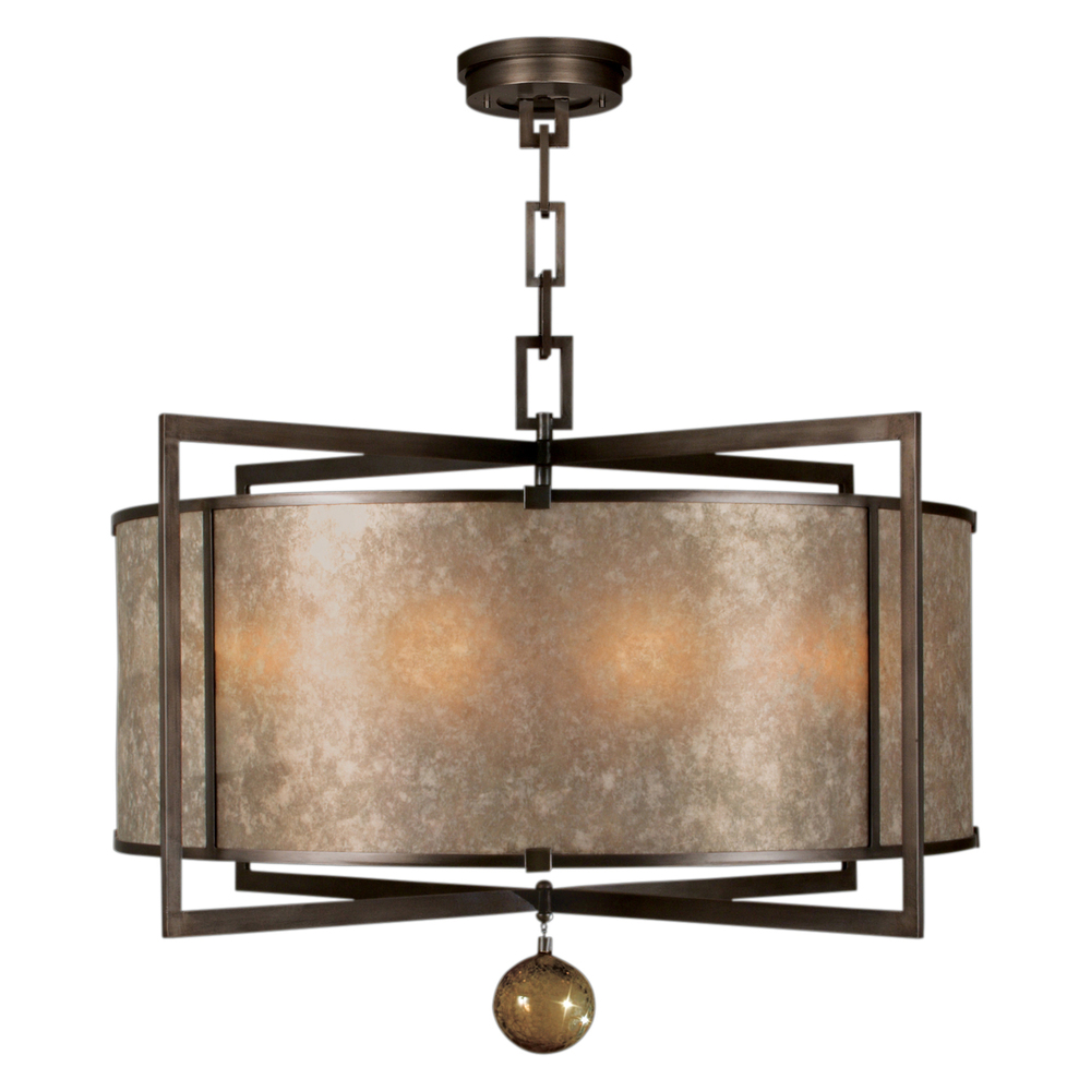 Singapore Moderne 40" Round Pendant