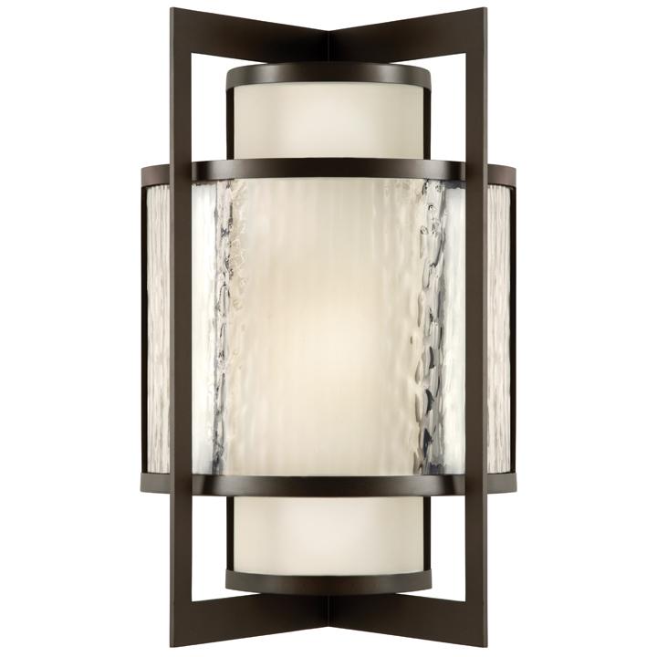 Singapore Moderne Outdoor 15" Outdoor Wall Sconce