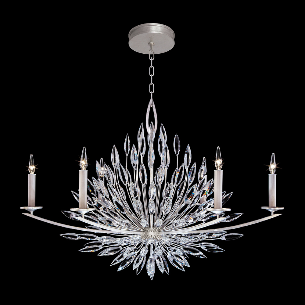 Lily Buds 48" Oblong Chandelier