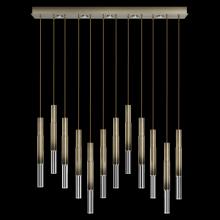 Fine Art Handcrafted Lighting 100019-620 - Antonia 61"W Rectangular  Pendant