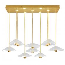 Fine Art Handcrafted Lighting 100062-33 - Embark 61.75"W Rectangular Pendant