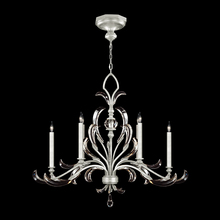 Fine Art Handcrafted Lighting 739240-SF4 - Beveled Arcs 44" Oblong Chandelier