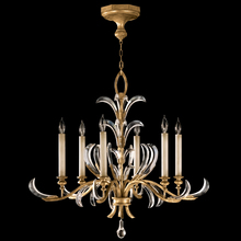 Fine Art Handcrafted Lighting 762640ST - Beveled Arcs 37" Round Chandelier