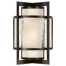 Fine Art Handcrafted Lighting 818281ST - Singapore Moderne Outdoor 24" Outdoor Wall Sconce