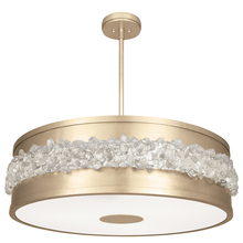 Fine Art Handcrafted Lighting 876340-1ST - Arctic Halo 32" Round Pendant